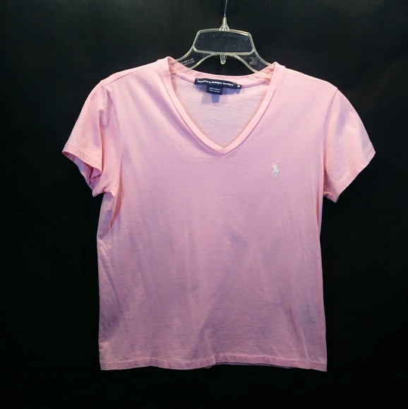Ralph Lauren Tops - RALPH LAUREN SPORT Pink Tee Size M